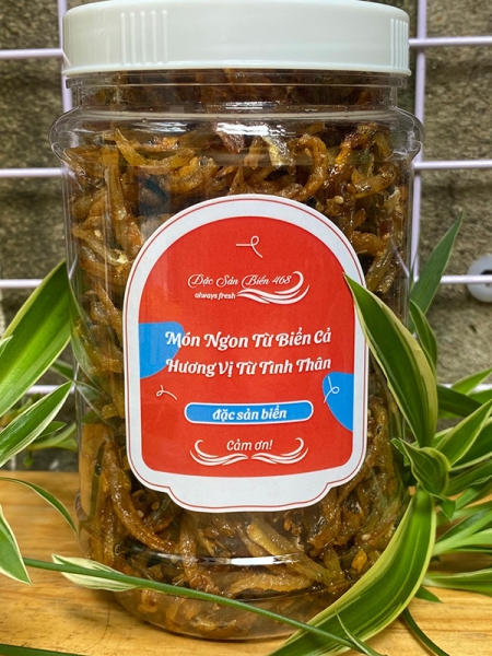 Cá Cơm Chiên Cháy Tỏi Ăn Liền